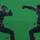 Capitán vs Capitán, aunque el de la izquierda es un doble de Chris Evans.